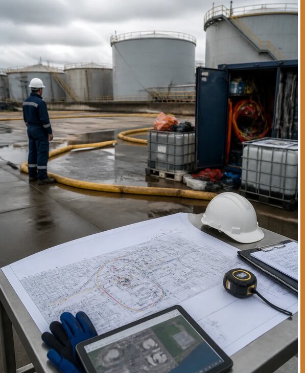 Разработка плана ликвидации разливов нефти в Дальнереченске